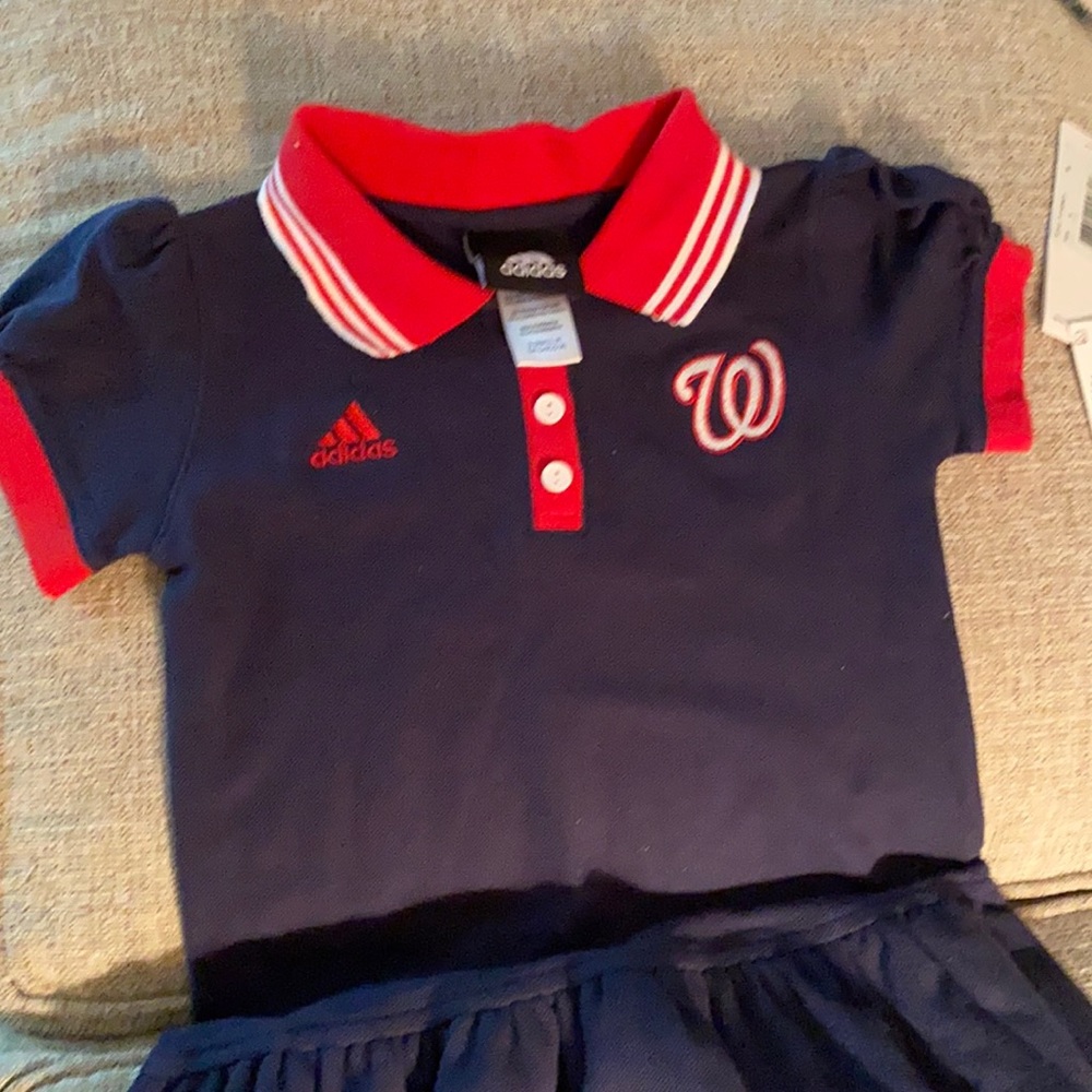 Washington Nationals girls’ dress size small (4)